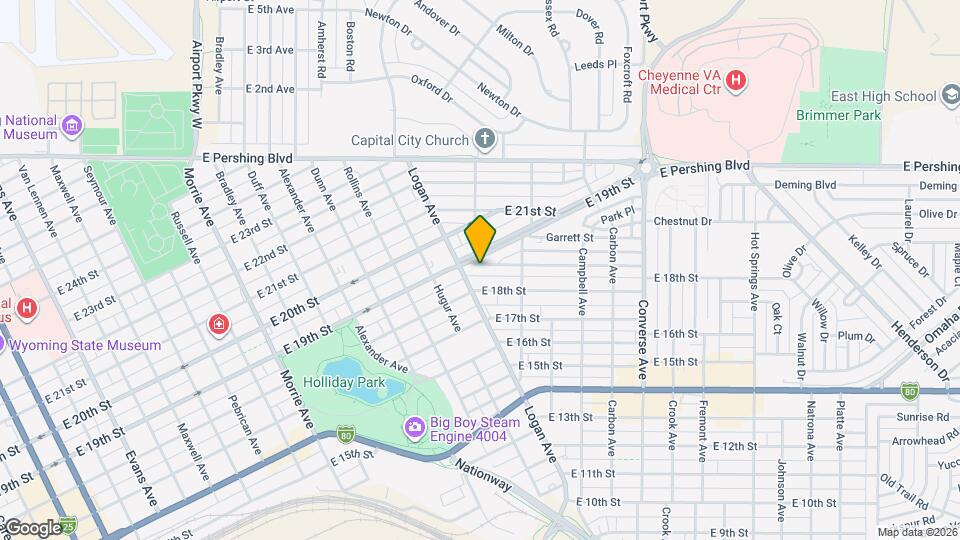 1807 Cheyenne Place Mapa y Detalles de la Ubicación