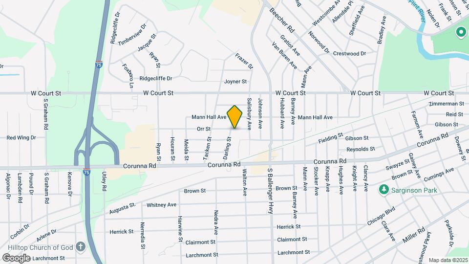 975 Darling St Map and Location Details