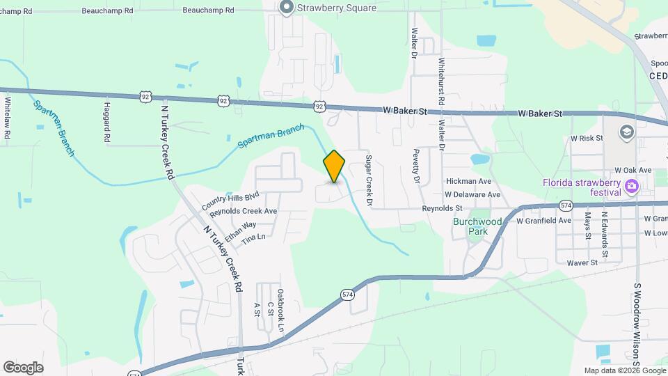 3938 Creek Woods Dr Map and Location Details