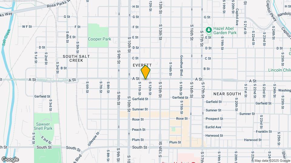 1125 A St Map and Location Details