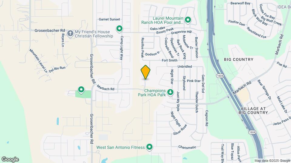 2610 Wentwood Run Map and Location Details