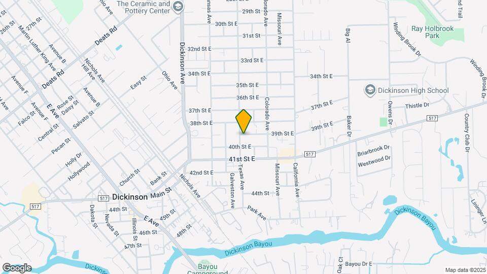 4600 39th St E Map and Location Details