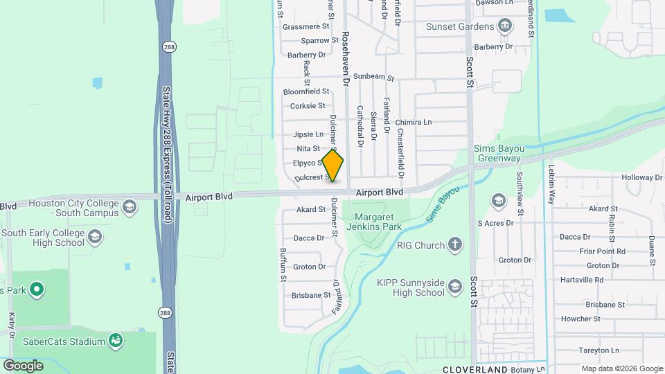 3129 Airport Blvd Map and Location Details