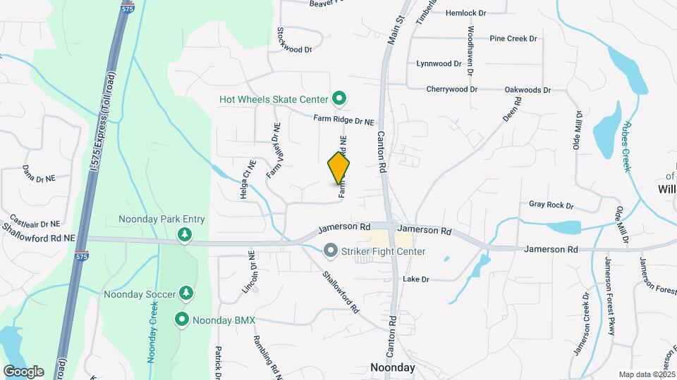 769 Farm Creek Rd NE Map and Location Details
