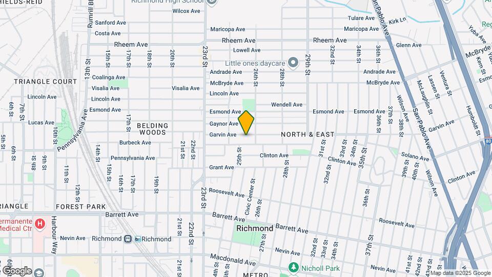 2520 Garvin Ave Map and Location Details