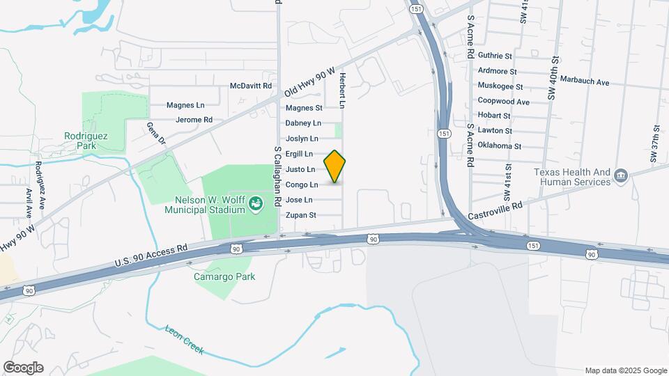 5410 Congo Ln Map and Location Details