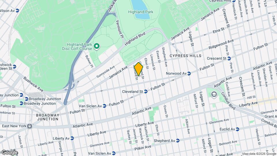 59 Arlington Ave Map and Location Details