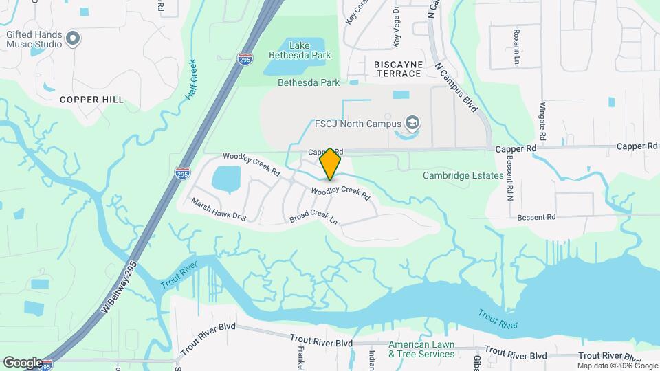 4195 Woodley Creek Rd Map and Location Details
