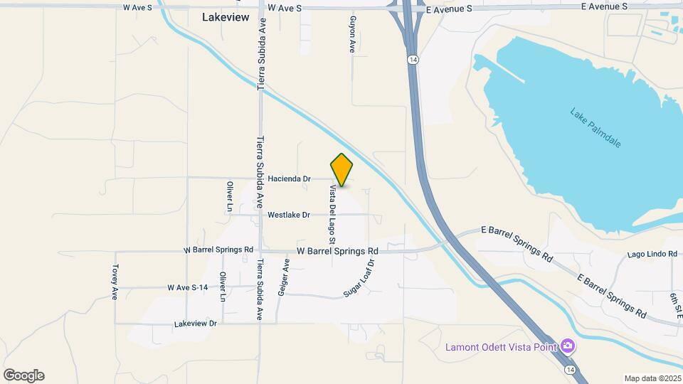 36744 Vista del Lago St, Unit 2 Map and Location Details