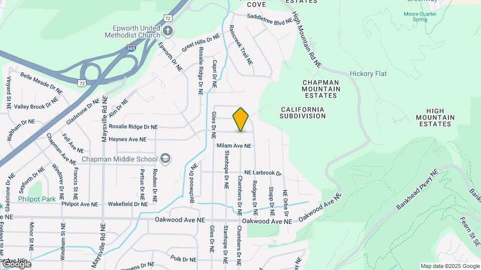 2014 Haynes Ave NE Map and Location Details