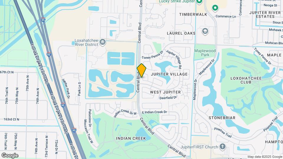264 Palmetto Ct Map and Location Details