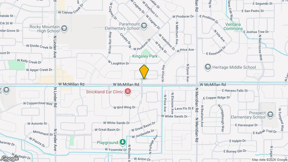 589 W Ramsbrook St Map and Location Details