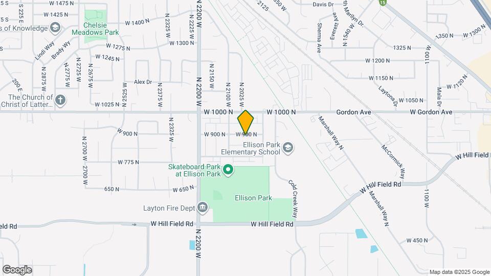 1997 W 900 N Map and Location Details