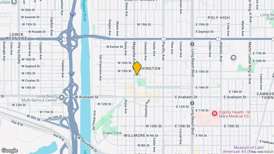 455 W Cowles St Map and Location Details