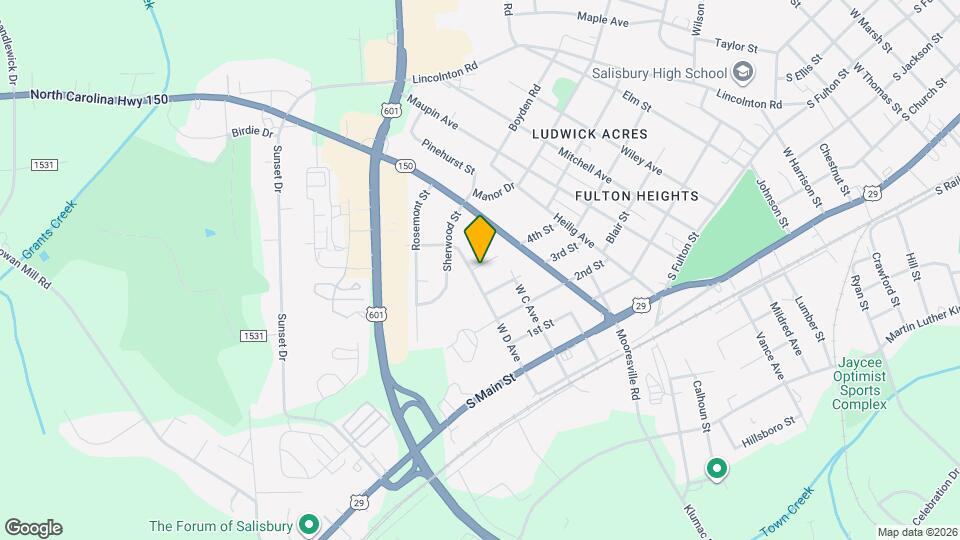 1829 4th St Map and Location Details