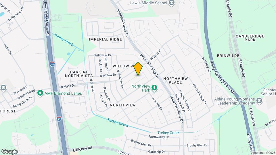830 N Oak Dr Mapa y Detalles de la Ubicación