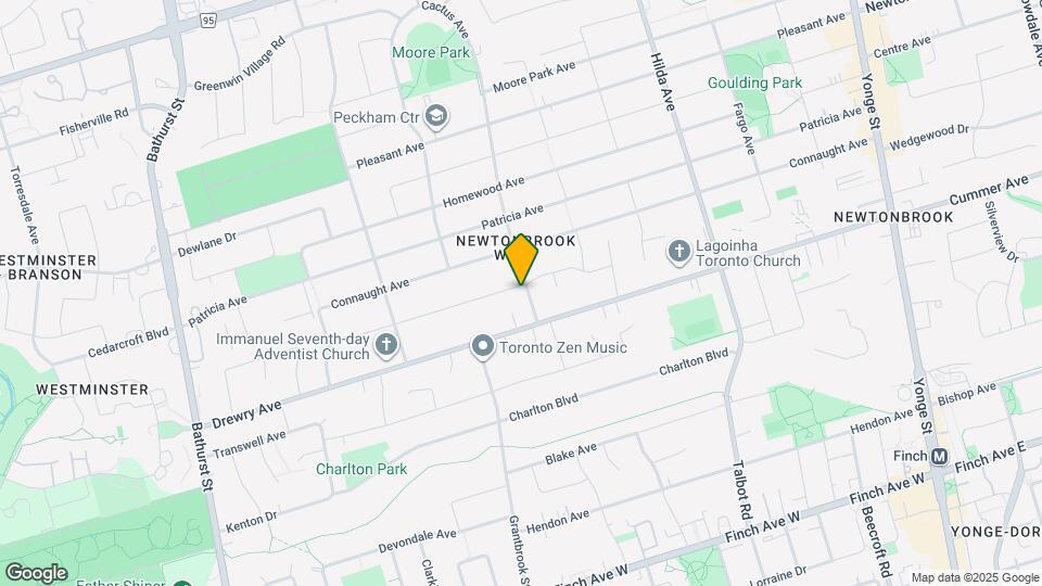 53 Caines Ave Map and Location Details