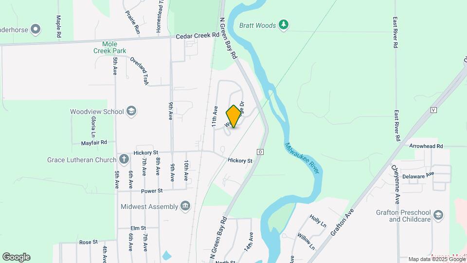 1123 Woodridge Dr Map and Location Details