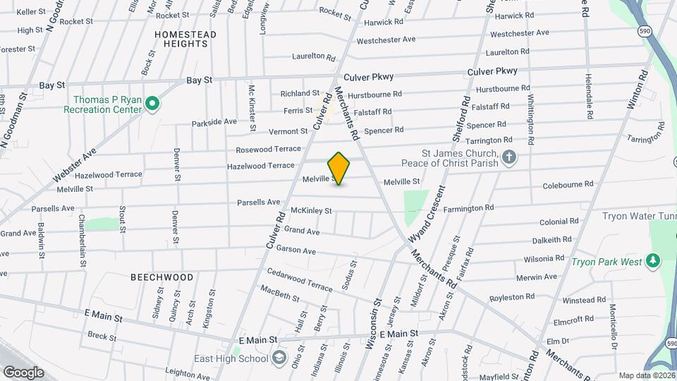 674 Parsells Ave, Unit 674 Map and Location Details