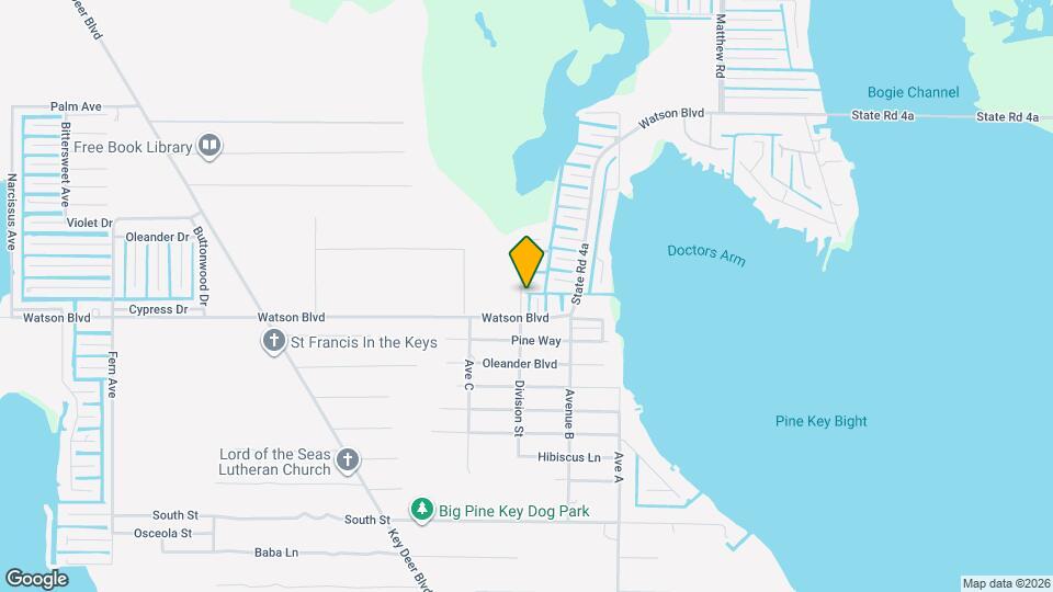 1455 Sunset Rd Map and Location Details
