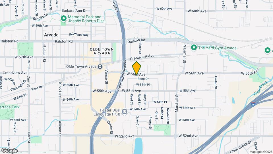 6929 Reno Dr Map and Location Details