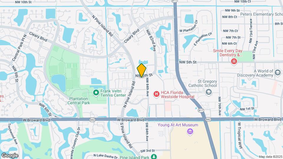 750 NW 82nd Ter Map and Location Details