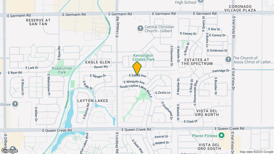 937 E Euclid Ave Map and Location Details