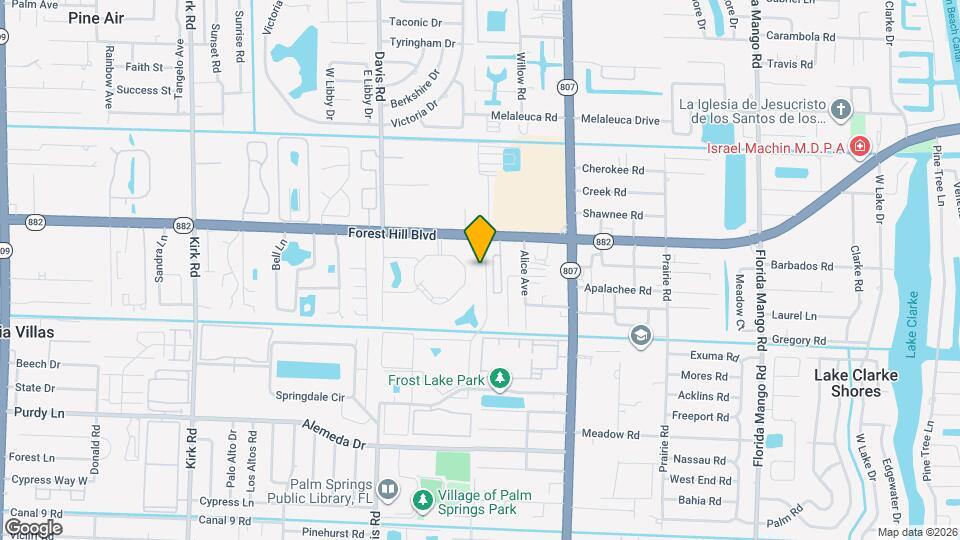 1815 Fairview Villas Dr Map and Location Details