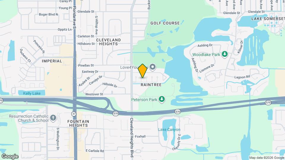 3584 Raintree Cir Mapa y Detalles de la Ubicación