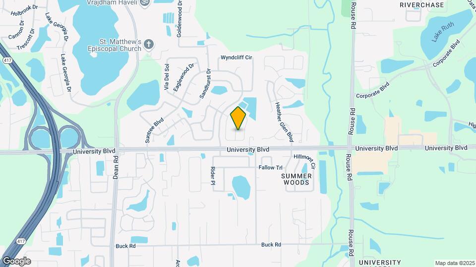 4113 Oakberry Dr Map and Location Details