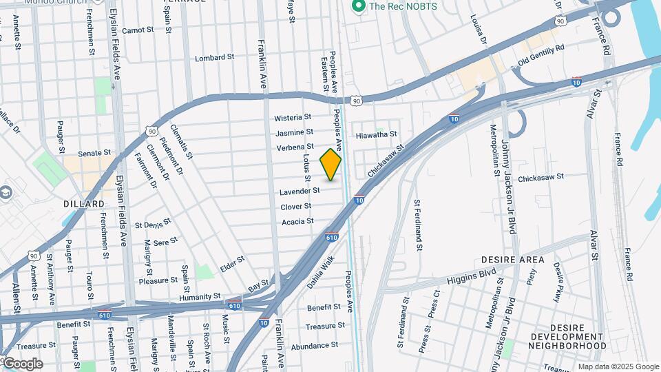 2757 Lavender St Map and Location Details