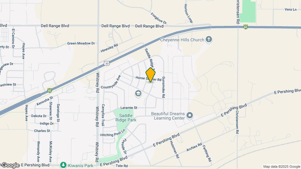 3812 Saddle Ridge Trail Map and Location Details