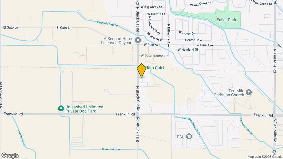 409 N Traquair Ln Map and Location Details