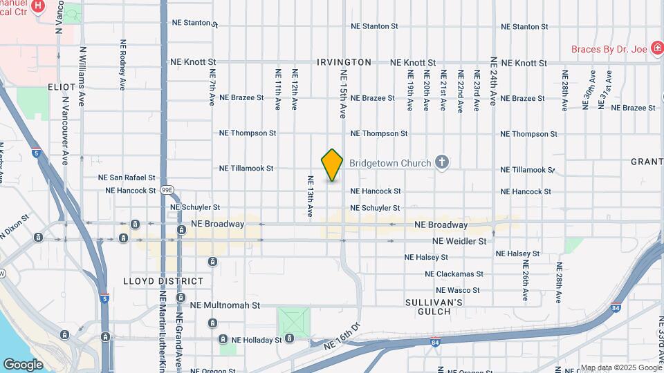 1409 NE Hancock St Mapa y Detalles de la Ubicación