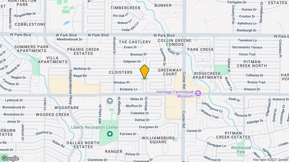 1608 Cloister Way Map and Location Details