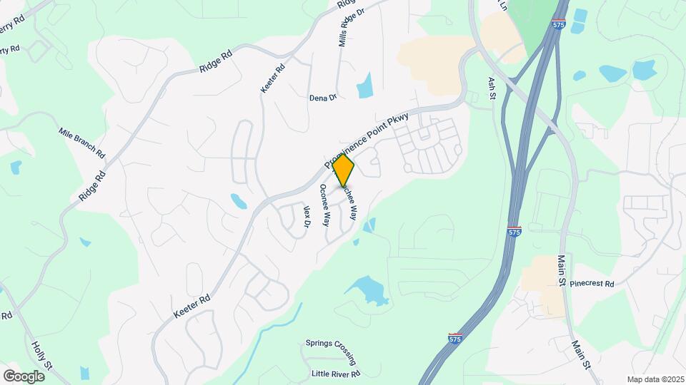 114 Nacoochee Way Mapa y Detalles de la Ubicación