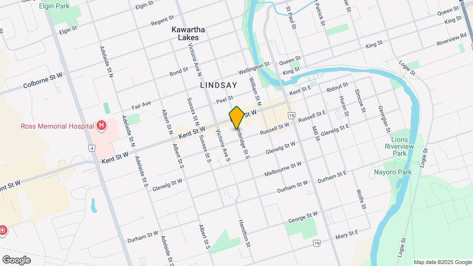 23 Cambridge St S Map and Location Details