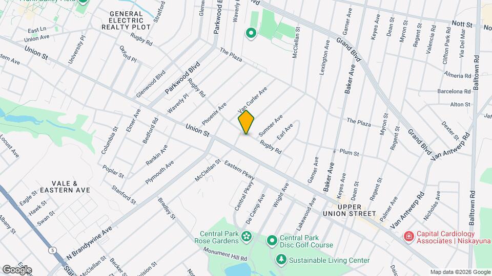 1616 Rugby Rd, Unit 2 Map and Location Details