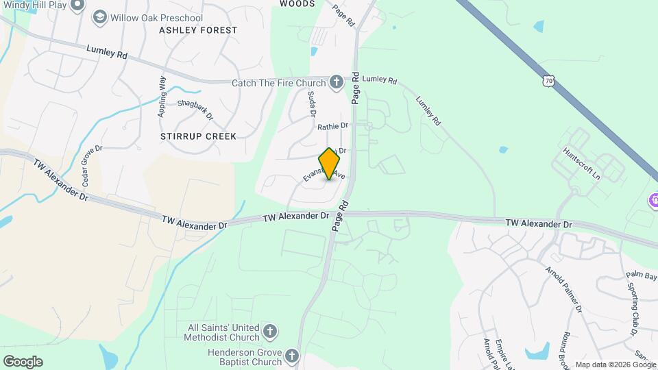 211 Westgrove Ct Map and Location Details