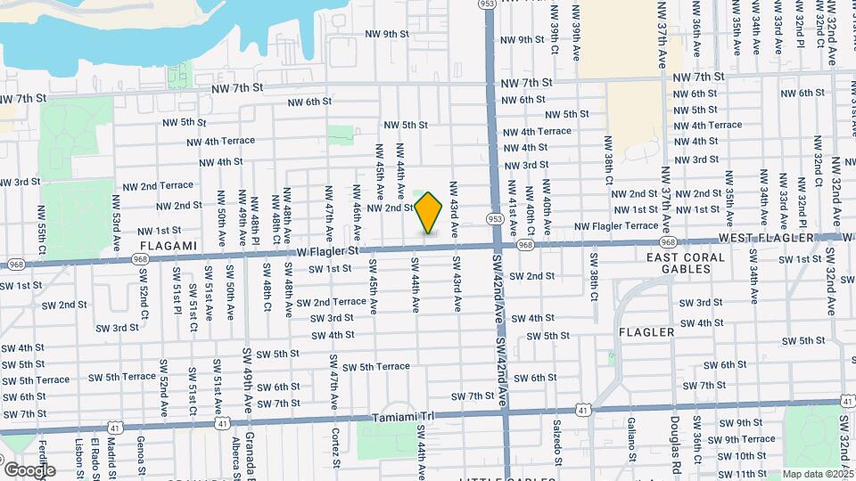 4355 W Flagler St Map and Location Details