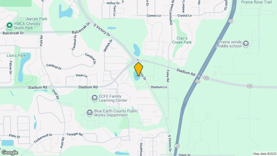 1570 Stadium Ln, Unit 1 Map and Location Details