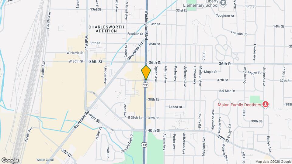 3700 Washington Blvd Map and Location Details