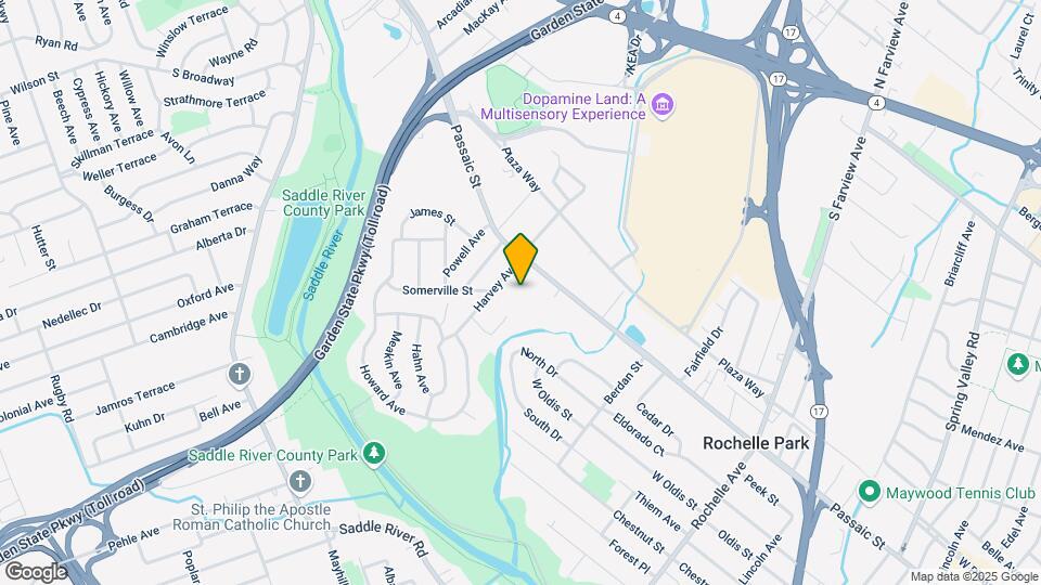 241 W Passaic St Map and Location Details