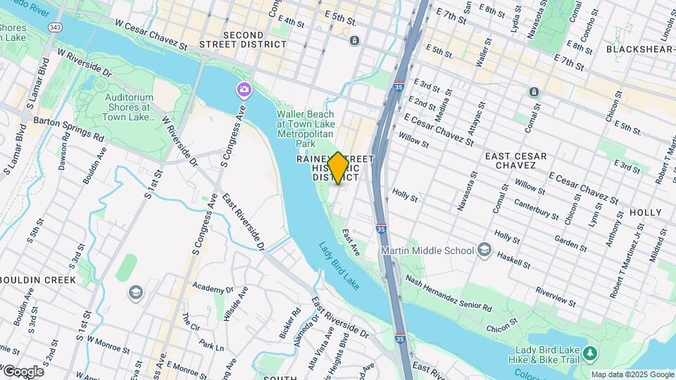 48 Rainey St Map and Location Details