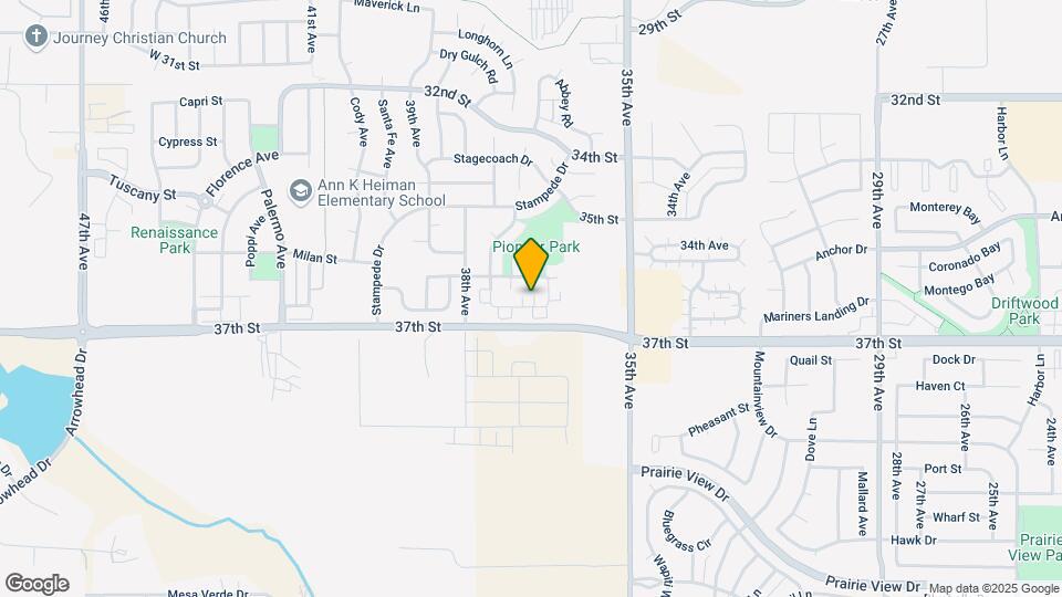 3660 Ponderosa Ct Map and Location Details