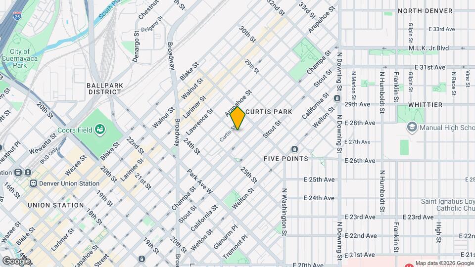 921 26th St Map and Location Details