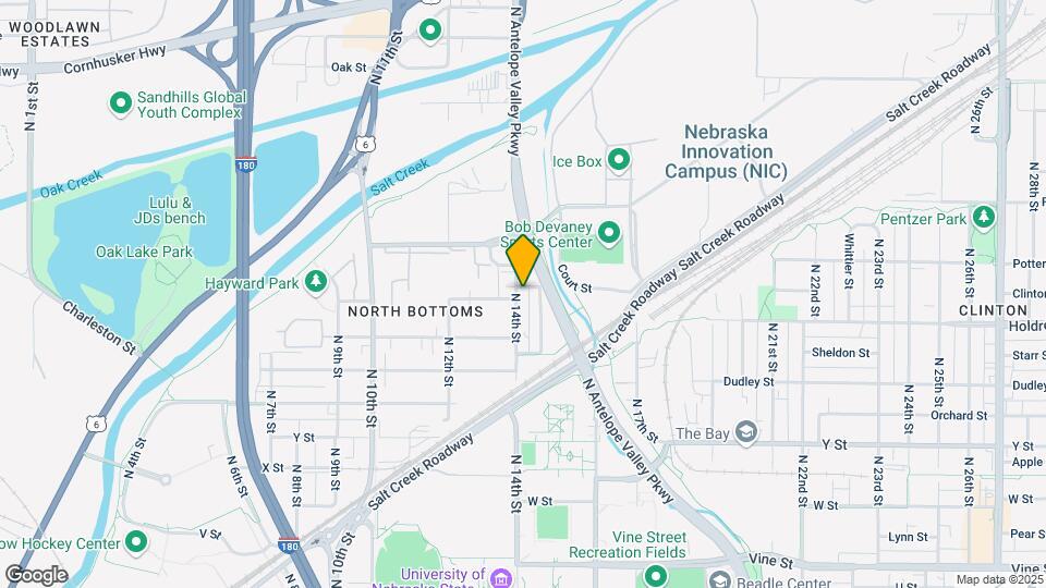 1546 N 14th St Map and Location Details