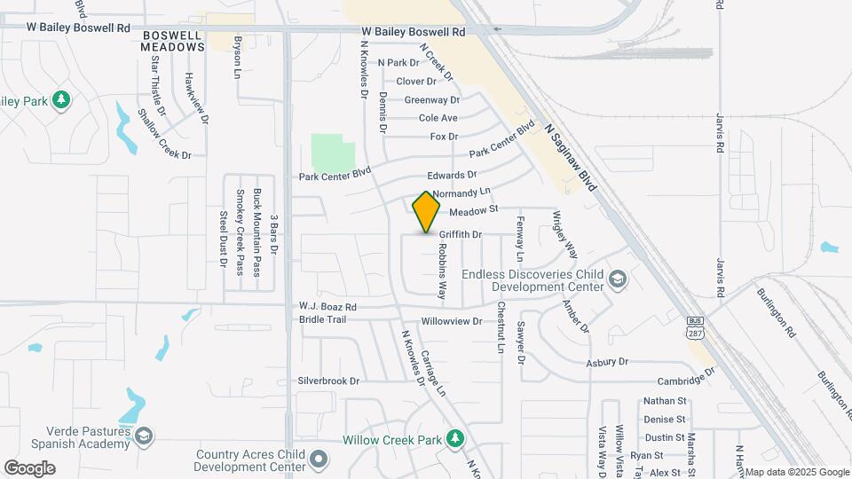 569 Griffith Dr Map and Location Details