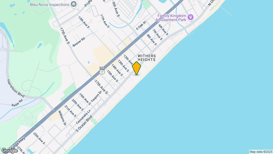 1207 S Ocean Blvd Map and Location Details