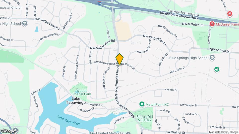 705 NW Buckingham Pl Map and Location Details